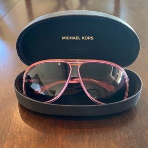 Michael Kors fun pink sunglasses